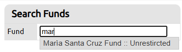 fund name