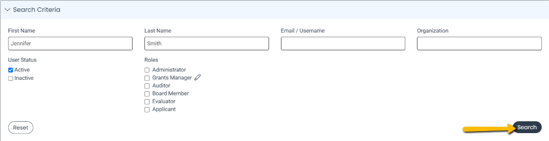 search button