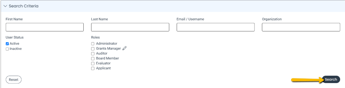 search button