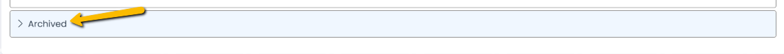 archived dropdown