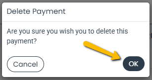 delete confirmation