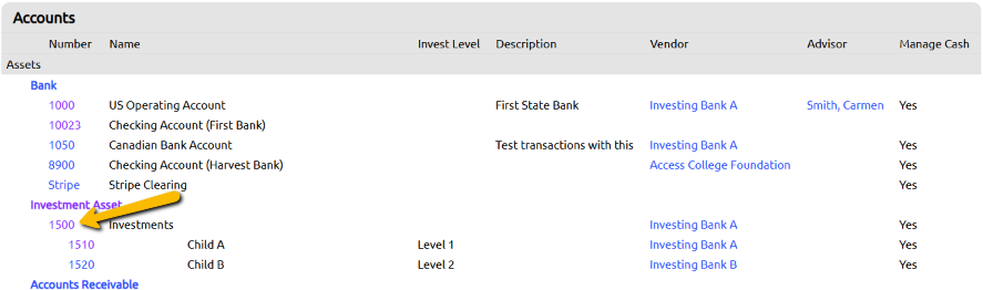 Account number