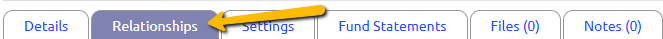 relationships tab