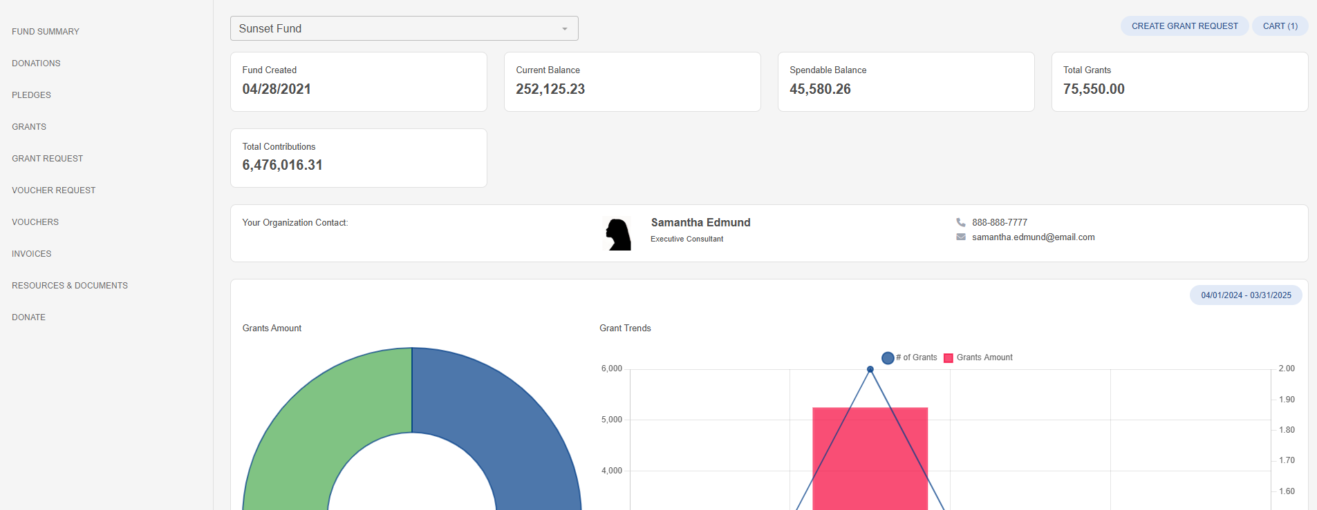 fund summary section