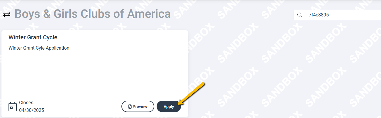 apply button