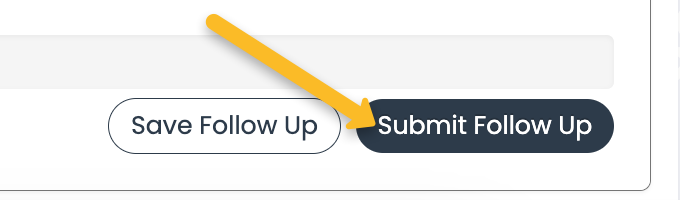 submit follow up button
