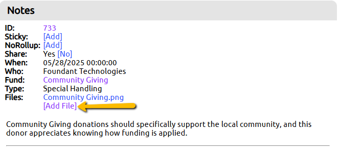 add file button