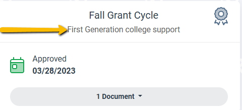 project name