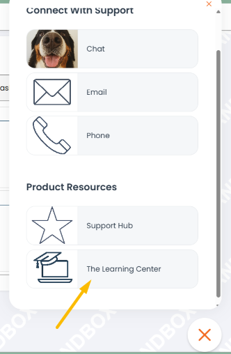visit the learning center