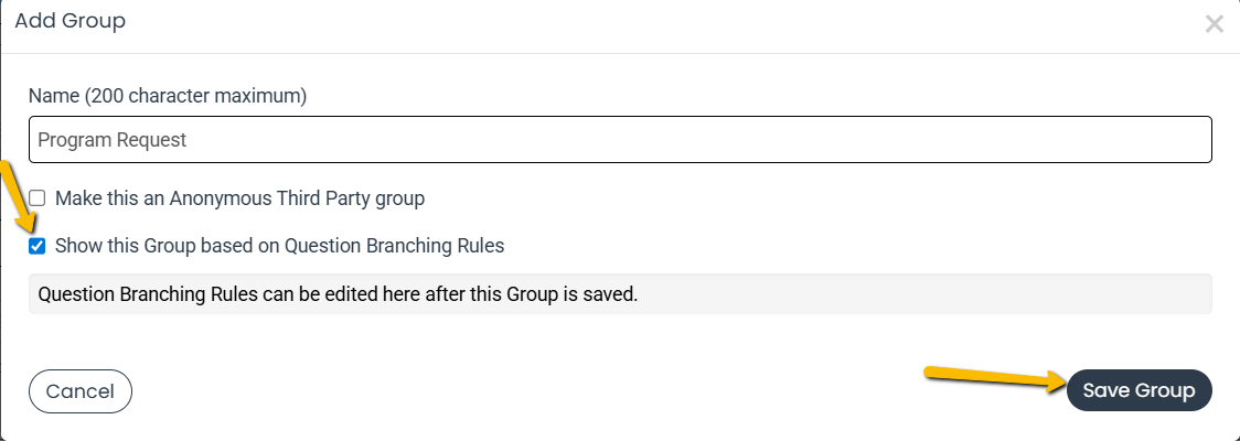 save group