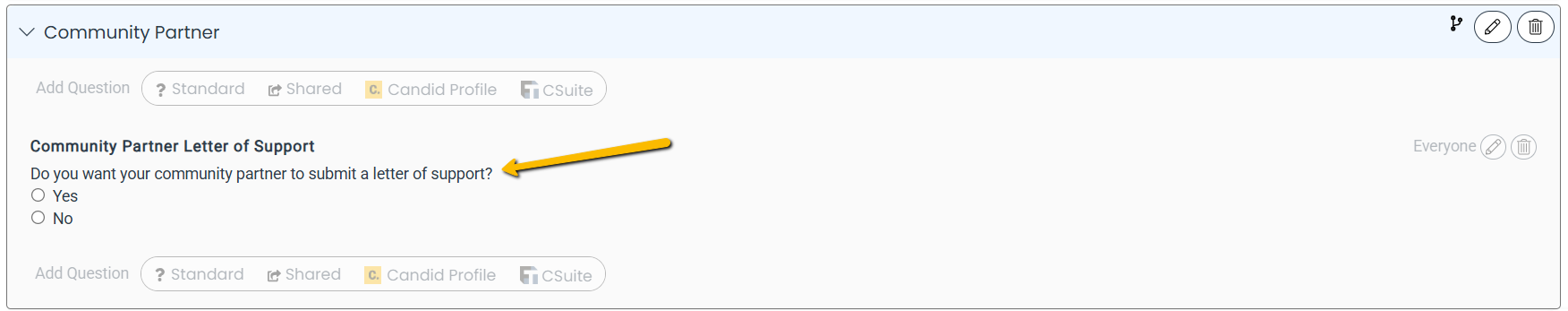 add a new question