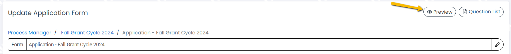 preview button