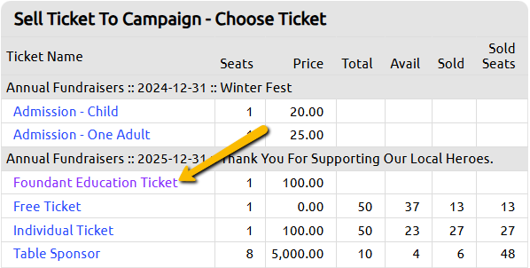 ticket