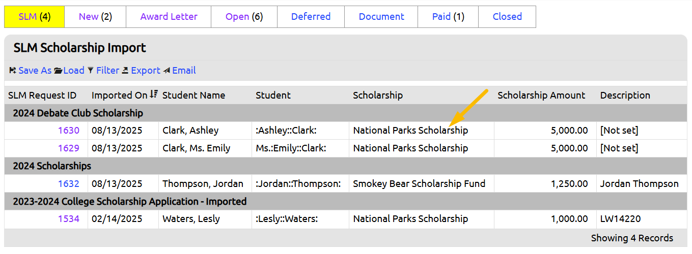 scholarship