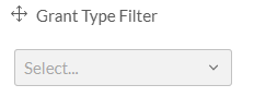 drop down filter example