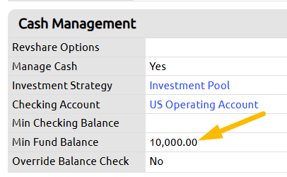 min fund balance