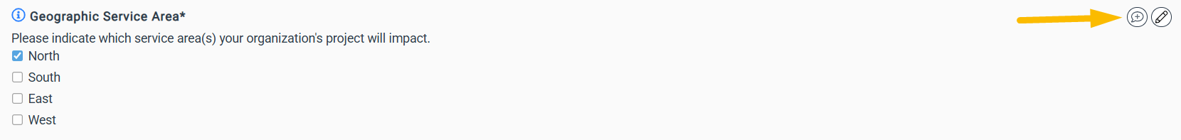 click comment icon
