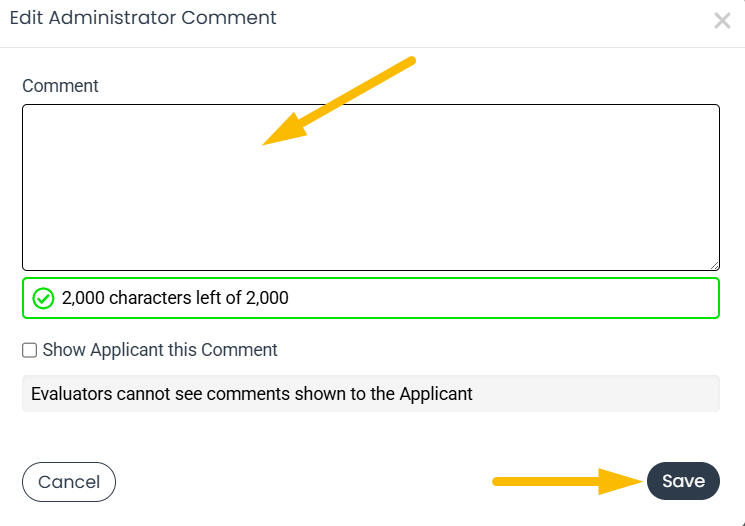 remove comment and click save