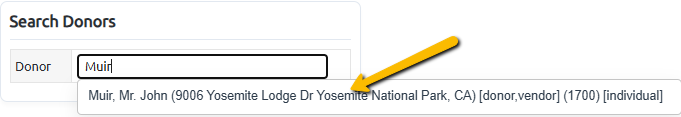 donor name