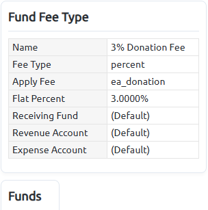 fund fee type example