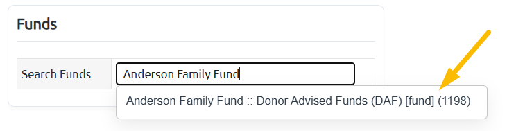 search funds field