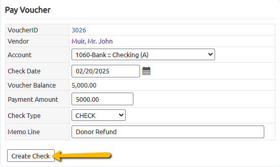 create check button
