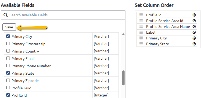 field check boxes