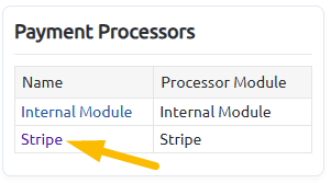 stripe payment processor