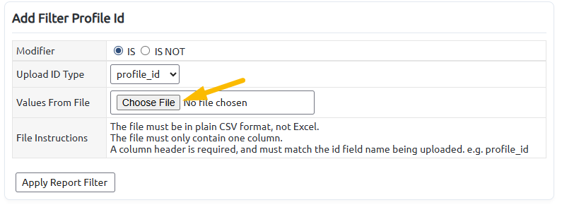 choose file