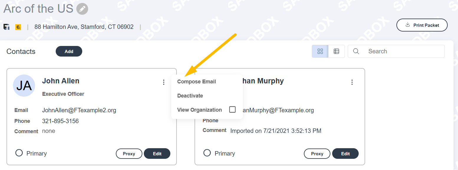 compose email