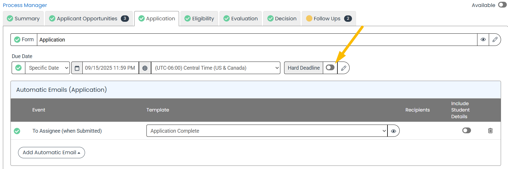 hard deadline toggle