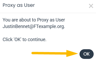 OK button