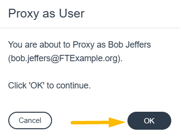 OK button