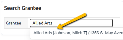 profile name