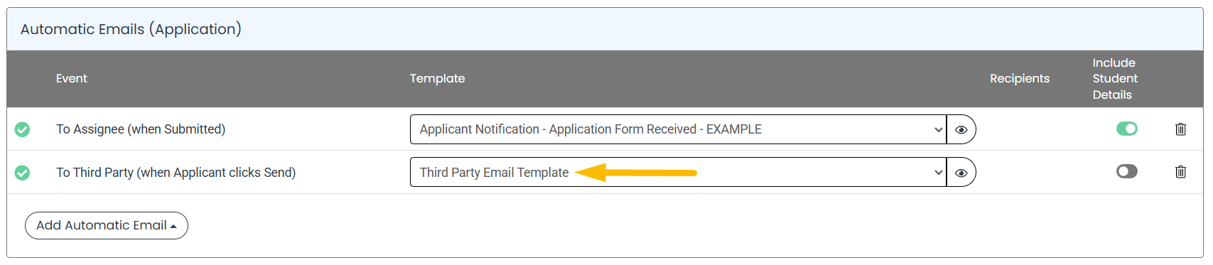 email template