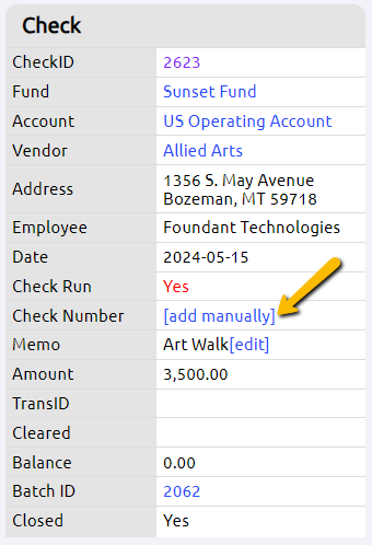 add manually button