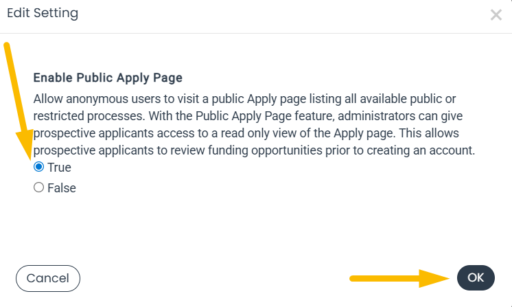 click true radio button then ok