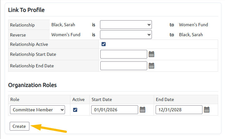 create org role