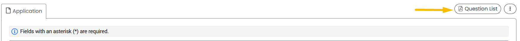 Question List button