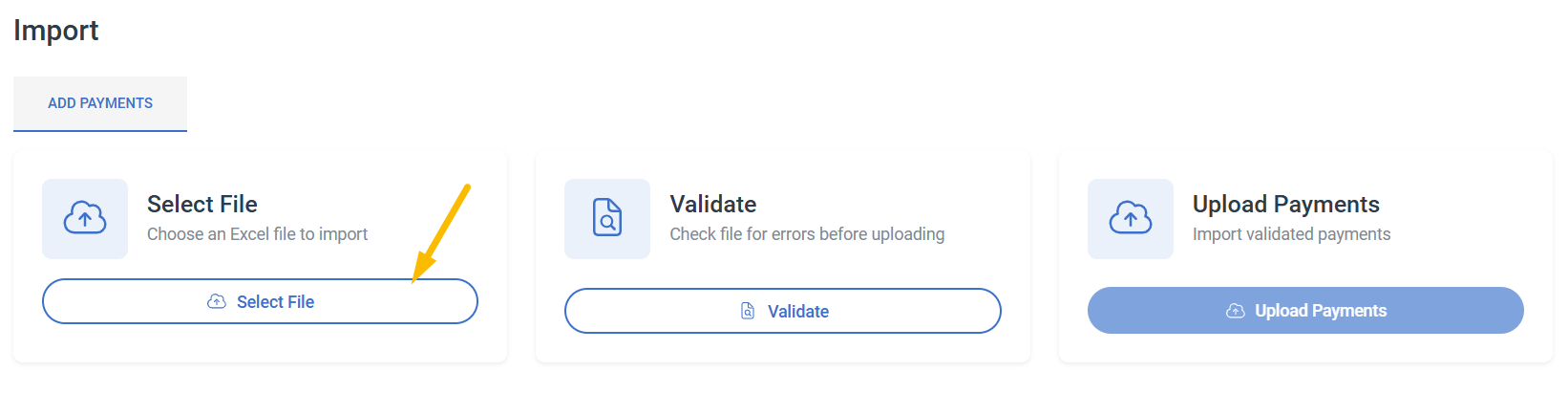 upload a file
