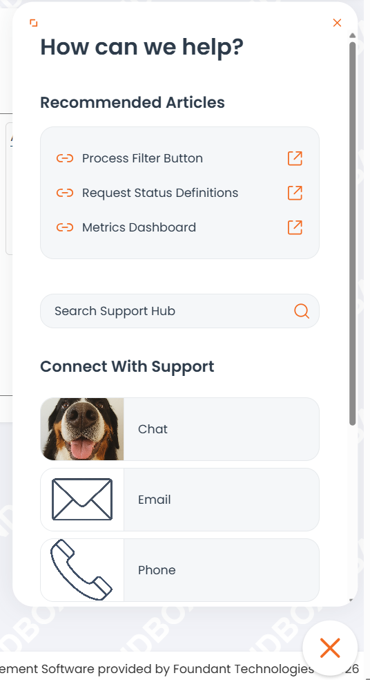 help menu