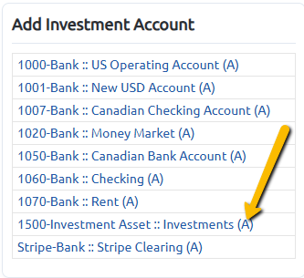 investment account