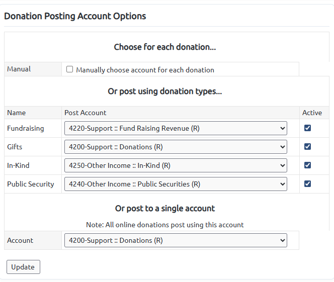 donation types
