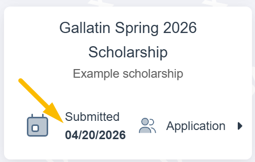 submitted date