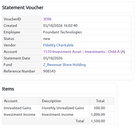 example statement voucher