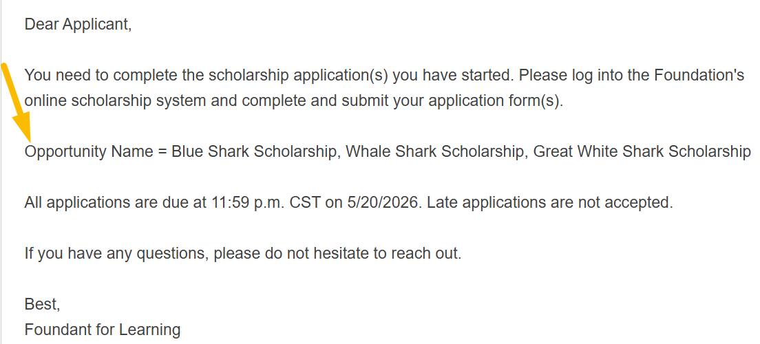 multiple opportunities