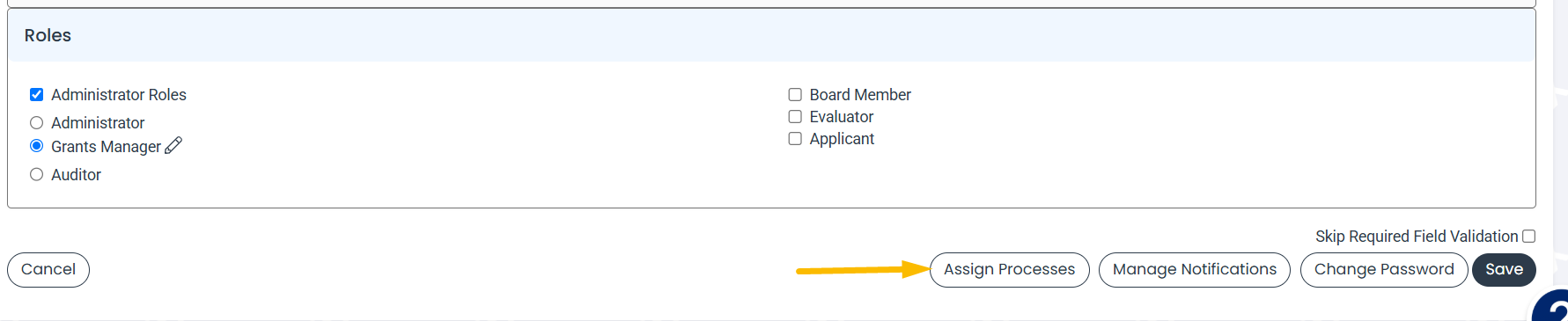 assign processes