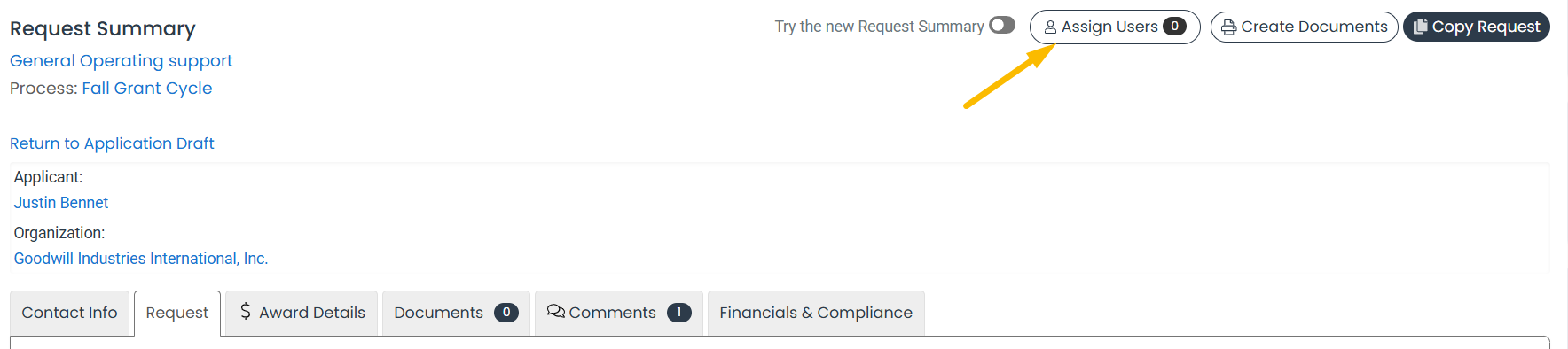assign users