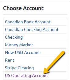 account name