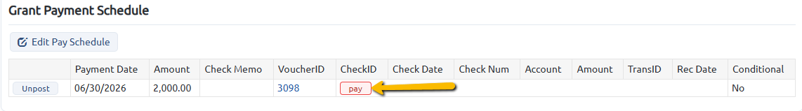 pay button